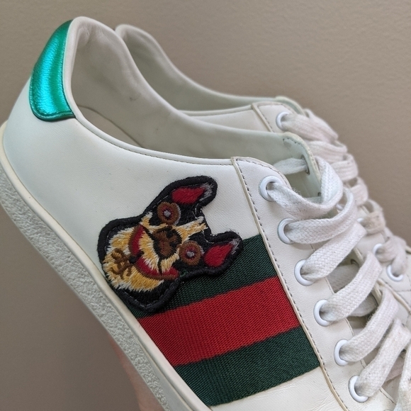GUCCI Ace 2021 Limited Edition year of the dog shoes main image 4